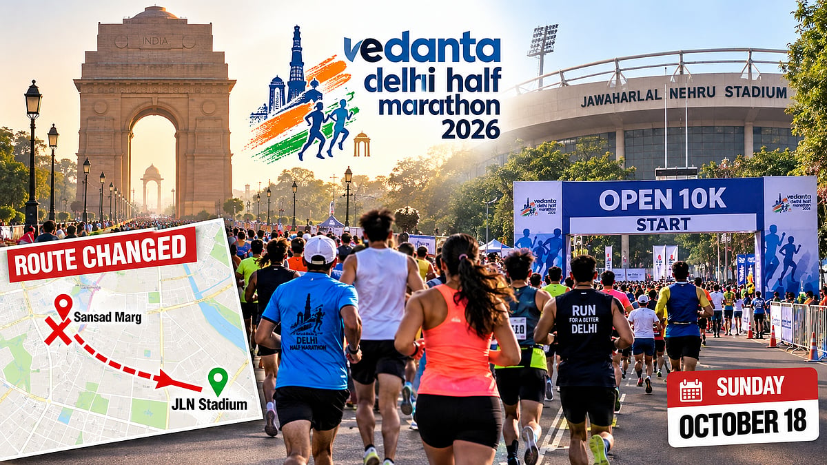 Delhi Half Marathon 2026 Route Changed Amid Protests, Open 10K To Start From JLN Stadium On October 18