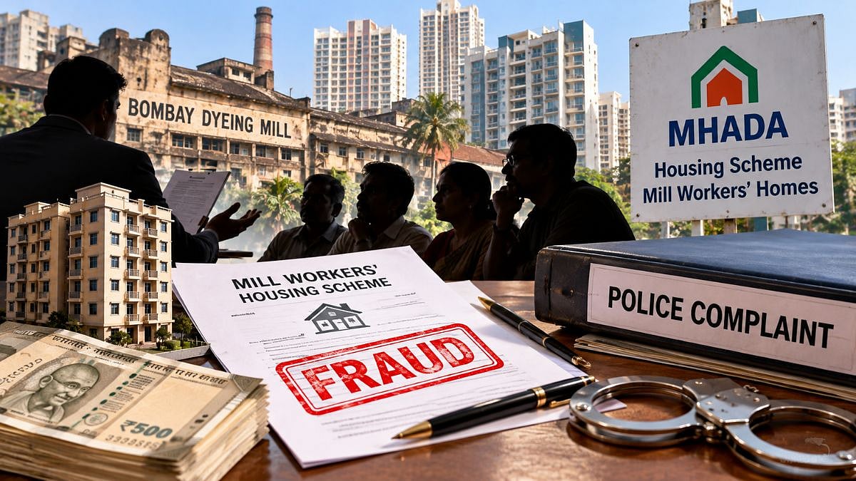 Mumbai Fraud: 16 People Allegedly Cheated Of ₹3.63 Crore In Mill Workers’ Housing Scam