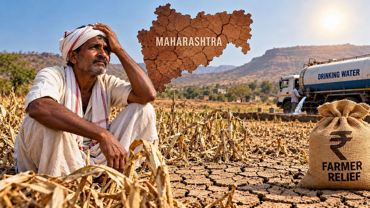 Maharashtra Declares 304 Talukas Drought-Hit, Orders Immediate Crop Surveys; Farmers To Get ₹5,000 Before Diwali