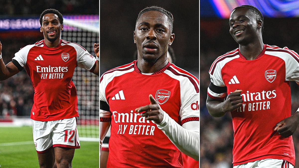 Arsenal Thrash Lille 3-0 In Champions League As Timber, Eze And Saka Strike In Seven-Minute Second-Half Blitz To Extend Winning Streak | Watch