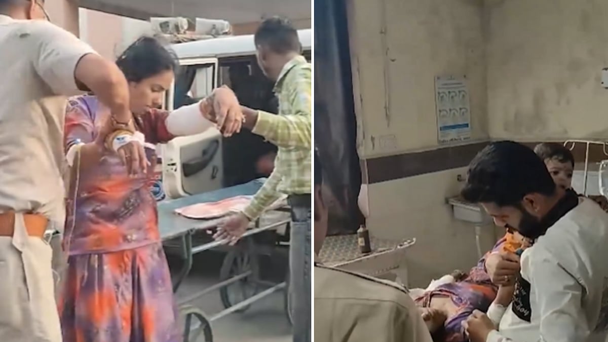 Man Stabs Wife, 8-Month-Old Daughter Over Extramarital Affair In Ratlam; Boyfriend Carries Baby During Treatment| VIDEO 