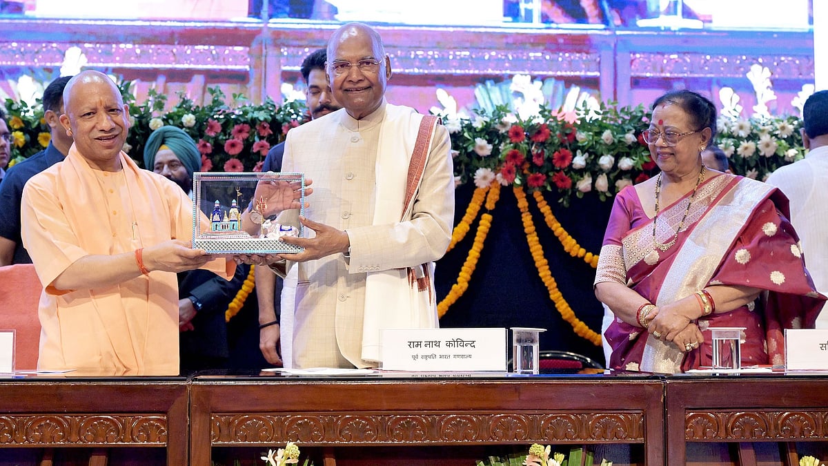Former President Ram Nath Kovind Praises CM Yogi Adityanath Govt's Development Push At Autobiography Launch In Lucknow