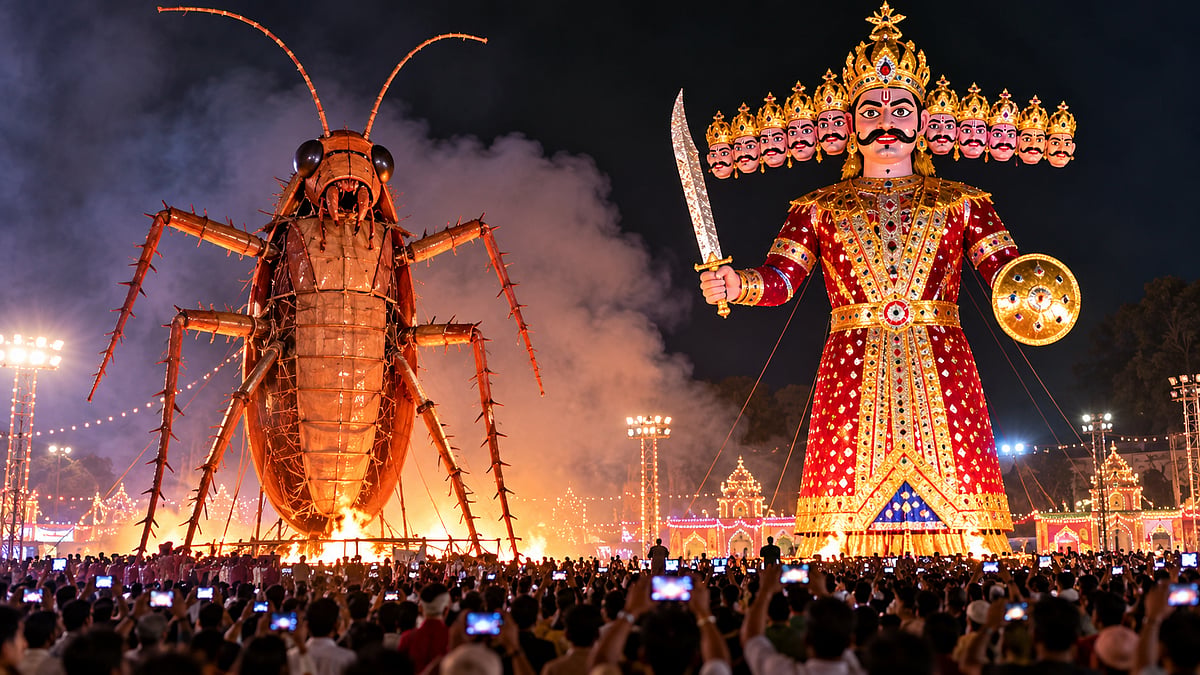Delhi Ramlila To Burn Giant Cockroach Effigy, Organisers Say It's About Cleanliness, Not Politics