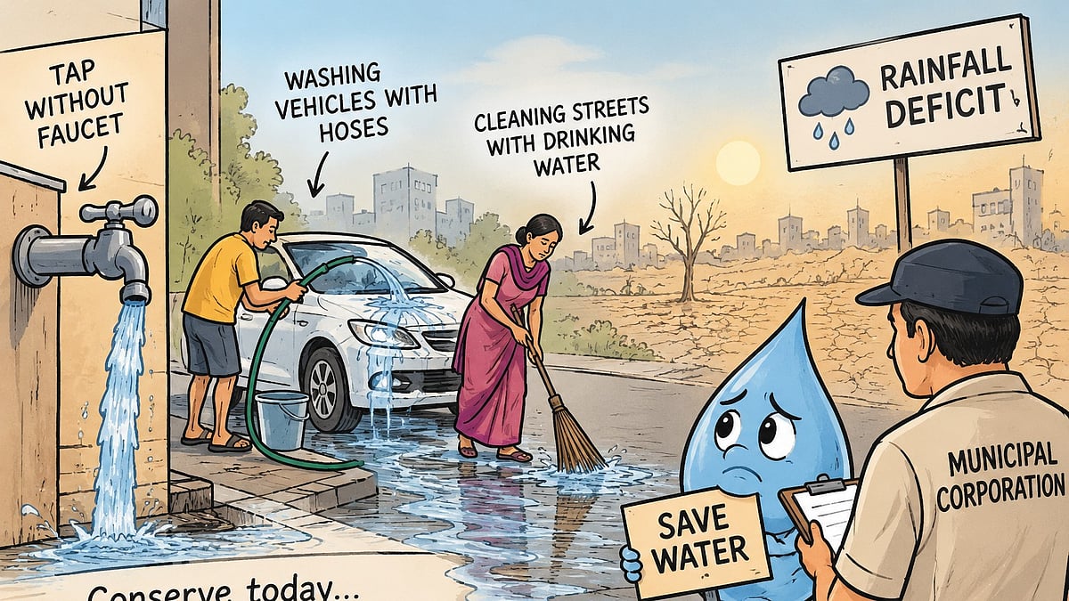 Rainfall Deficit Raises Concerns Over Water Wastage In Ratlam 