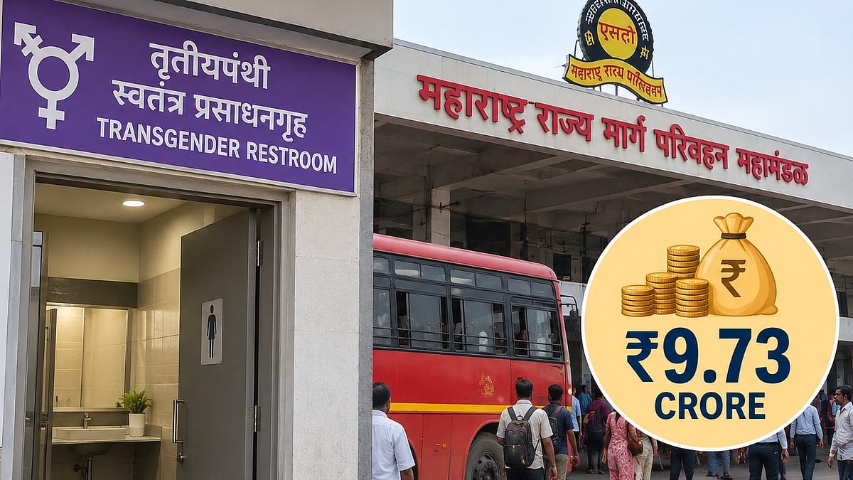 Maharashtra Govt Sanctions ₹9.73 Crore For Separate Transgender Restrooms At State Transport Bus...