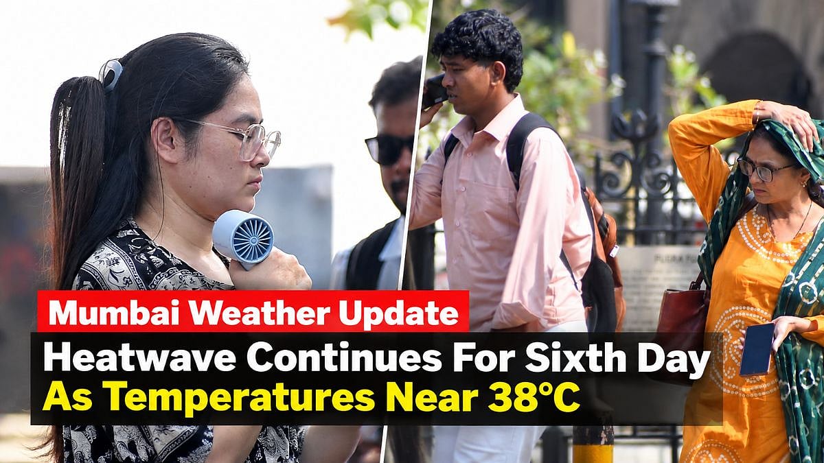 Mumbai Weather Update: Heatwave Continues For Sixth Day As Temperatures Near 38°C; IMD Issues Yellow Alert, Weekend Rain Likely