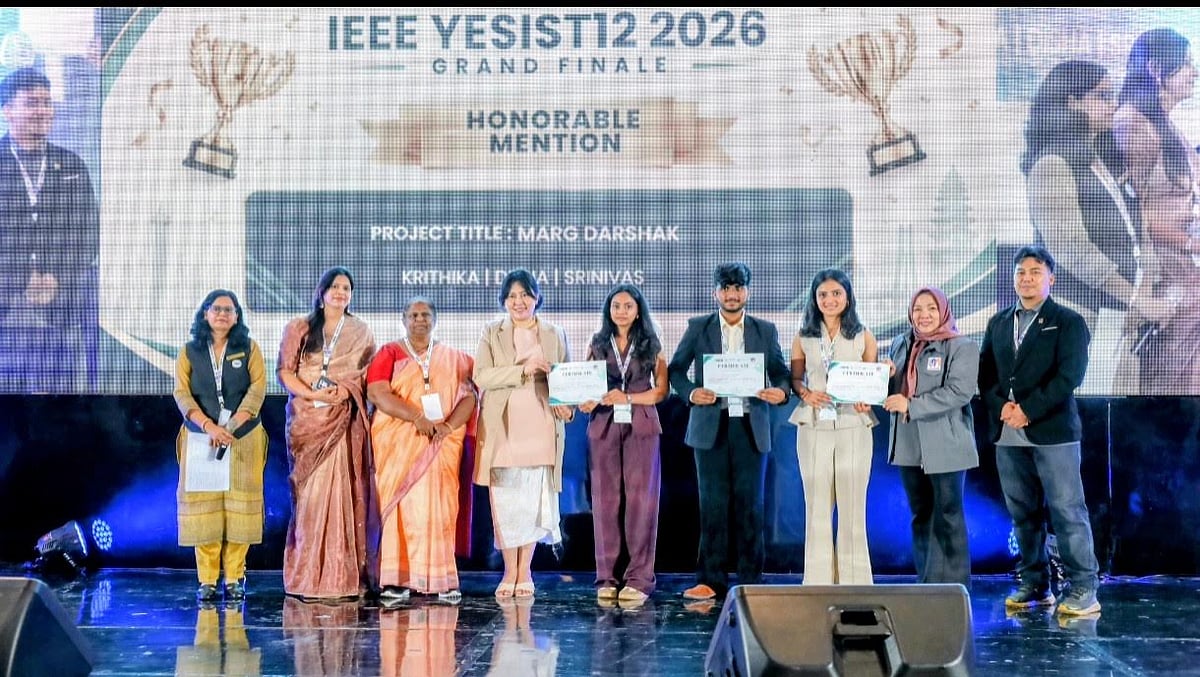 Nashik: KBT College Team Wins Honourable Mention At International IEEE YESIST-12