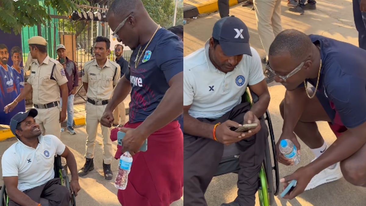IND vs WI: West Indies Head Coach Darren Sammy's Heartwarming Promise To Differently-Abled Fan Goes Viral | Video