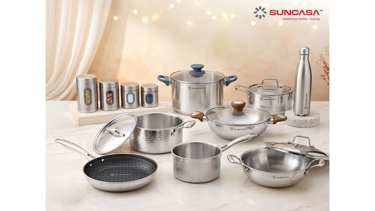 SUNCASA Brings Premium 304 Grade Stainless Steel Cookware To Indian Kitchens This Diwali