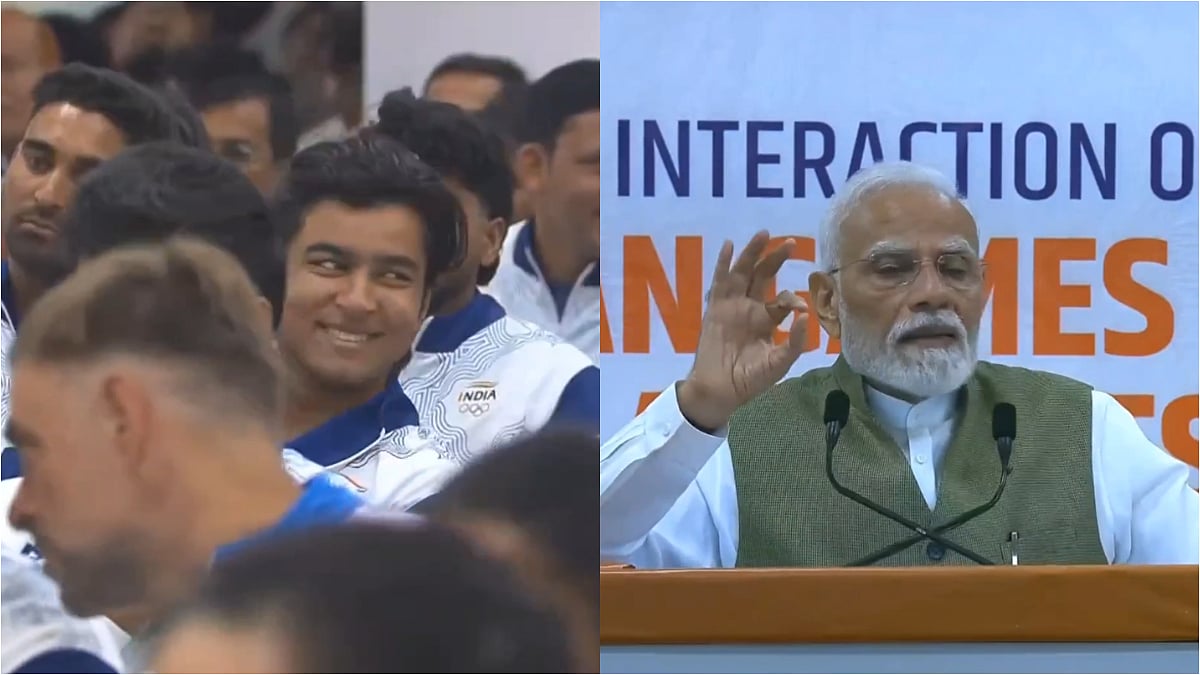 VIDEO: Vaibhav Sooryavanshi Blushes As Teammates Tease Him After PM Modi Praises Young Athletes