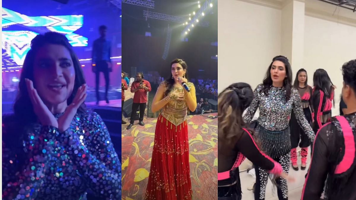 ‘This Mommy Has Dreams Too’: Karishma Tanna Returns To Garba Stage Two Months Postpartum, Opens Up About Balancing Motherhood And Passion