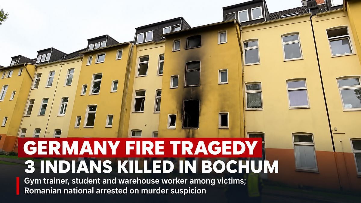 Germany Fire Tragedy: Gym Trainer, Student And Warehouse Worker Among 3 Indians Killed In Bochum; Romanian National Arrested On Murder Suspicion