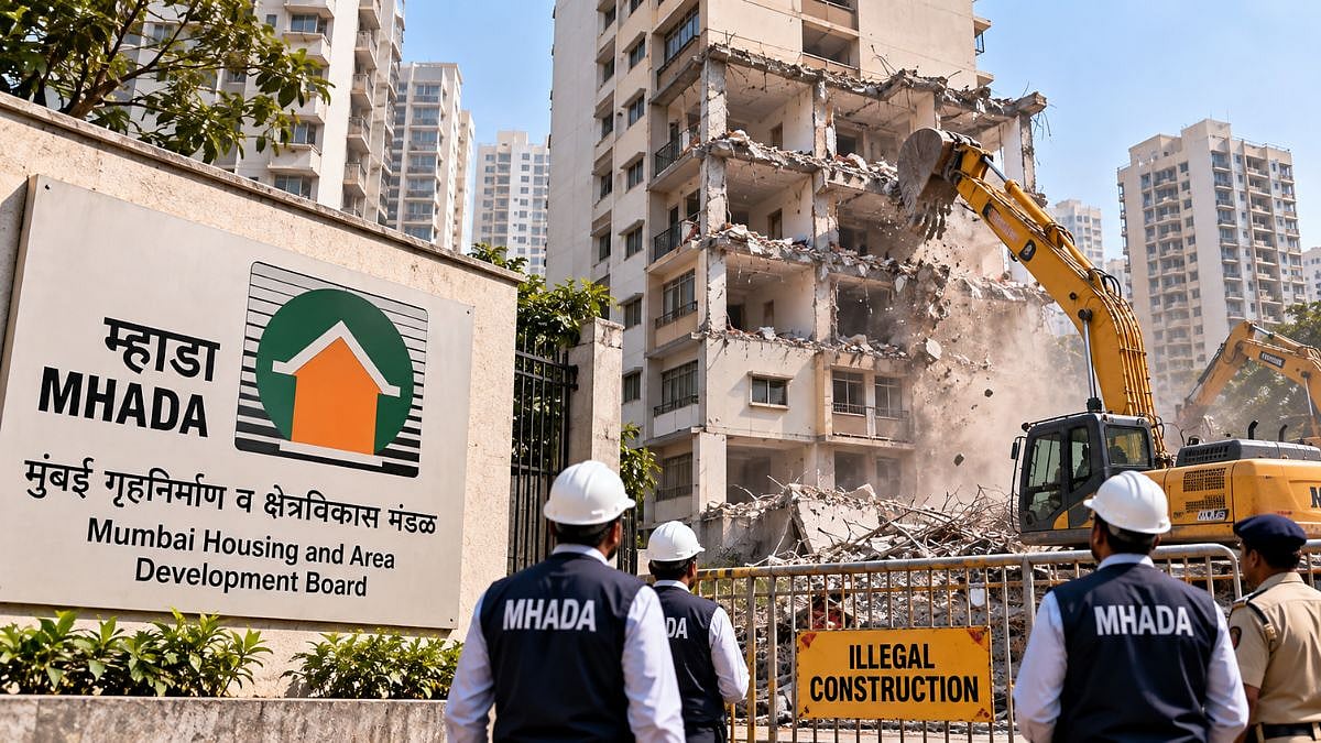 Mumbai: MHADA Intensifies Action Against Illegal Constructions; Case Filed Against Goregaon Developer Over 12 Unauthorised Flats In Subhash Nagar