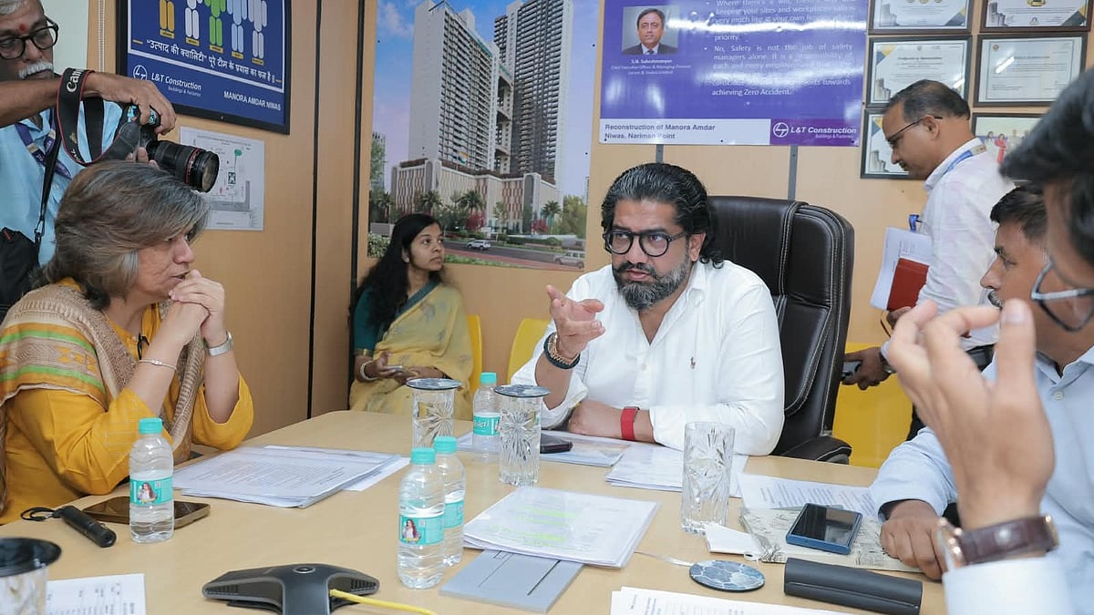 Shivendrasinhraje Bhosale Directs Timely Completion Of Air India Building Renovation, New...