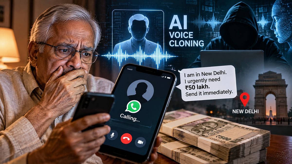 Mumbai Cyber Fraud: 69-Year-Old Senior Citizen Loses ₹50 Lakh In AI Voice-Cloning Scam