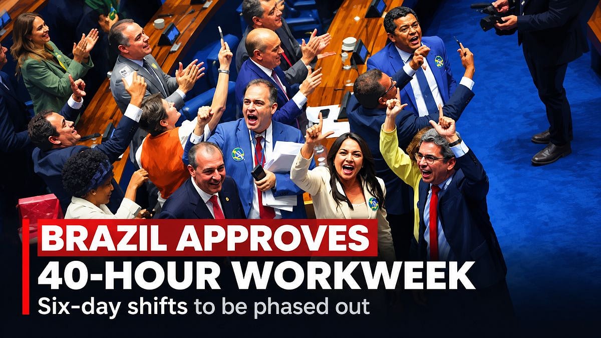Brazil Approves 40-Hour Workweek, Bans 6-Day Shifts In Major Win For Lula Ahead Of Presidential Runoff