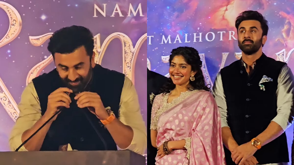 Ranbir Kapoor Dons ₹78 Lakh Ram Janmabhoomi Watch At Ramayana: Rise Of Legend Bengaluru Trailer Launch