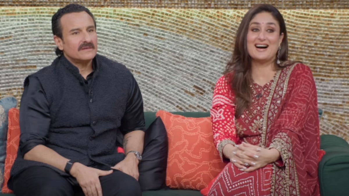 Saif Ali Khan Opens Up About Kareena Kapoor's Nighttime Routine On Kapil Sharma Show: 'Humare Bedroom Mein...' - VIDEO