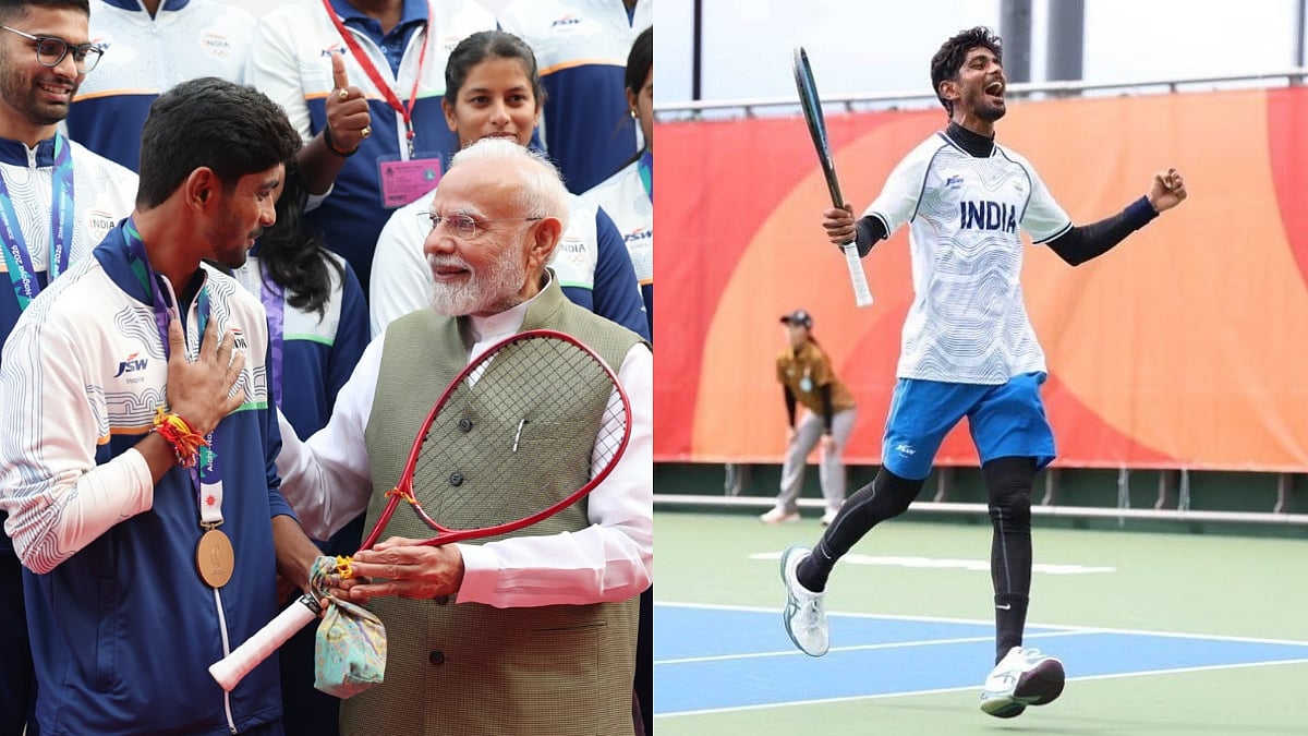 FPJ Exclusive | 'Modi Ji Warmly Patted My Back': Asian Games Medallist Jay Meena Recalls Special Moment With PM, Gifts Soft Tennis Equipment During Memorable Meeting