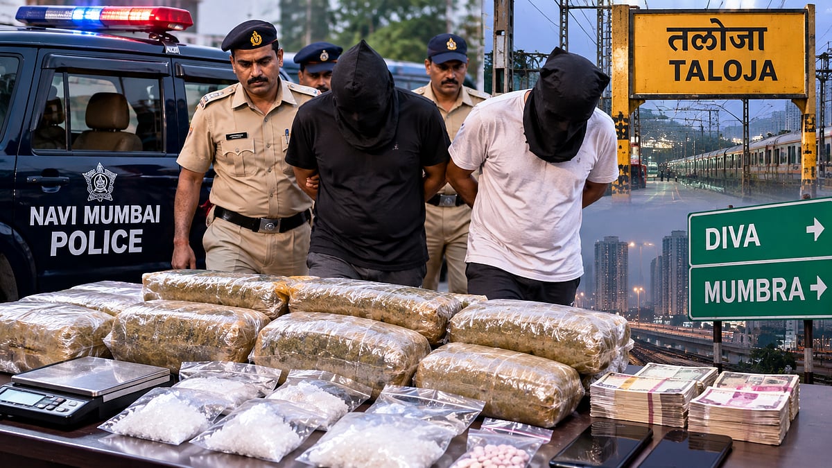 Navi Mumbai Police Bust Alleged Drug Supply Links In ₹3.57 Crore Taloja Case, 2 More Arrested From Diva-Mumbra