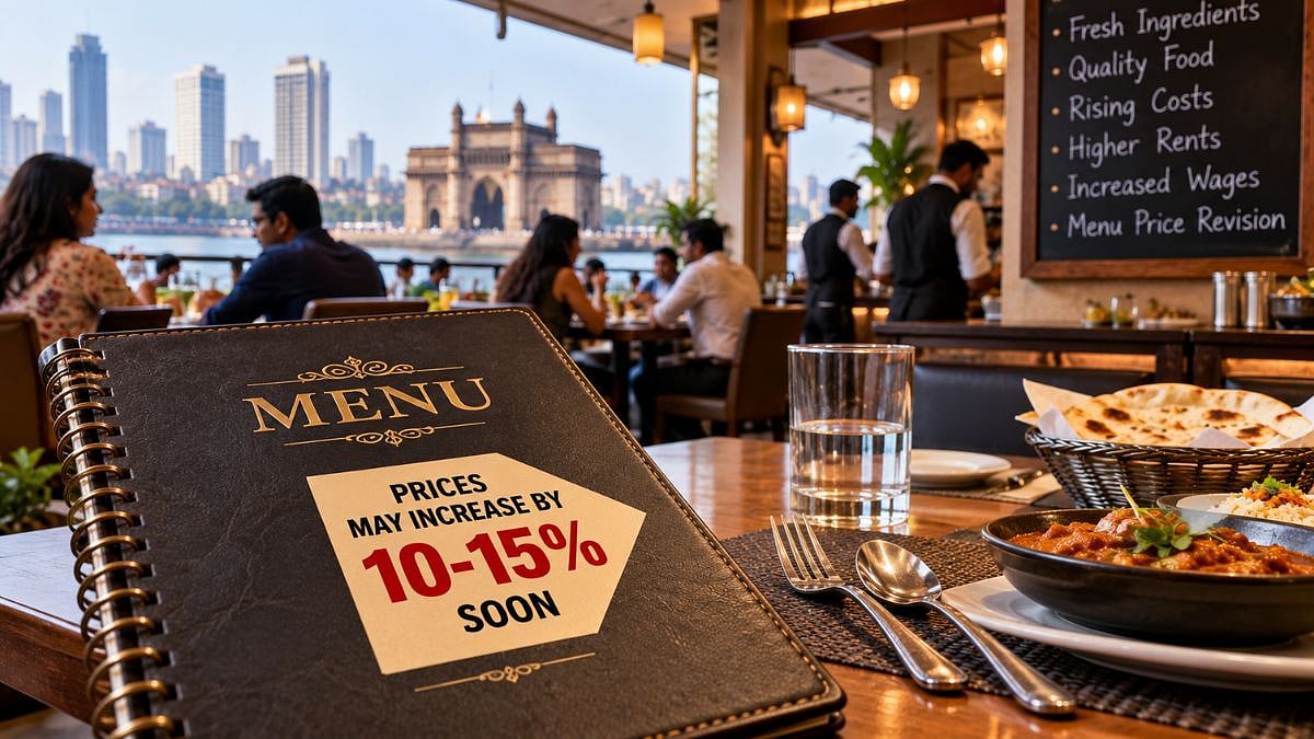 Mumbai Restaurants May Hike Menu Prices By 10-15 Per Cent In Coming Weeks; Here's Why