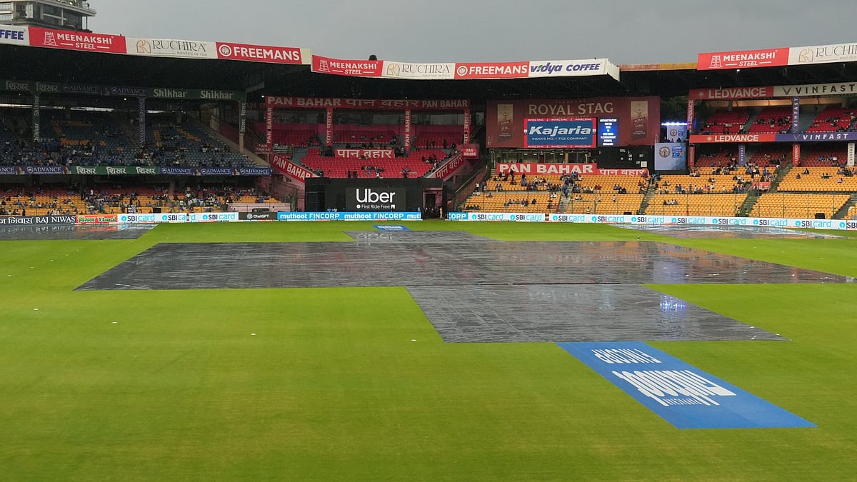 IND Vs WI 5th T20I Weather Update: Rain Continues To Pour In Bengaluru, Cut Off Time 9:41 PM IST
