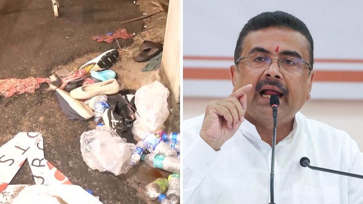 17 Dead, 25 Injured In Kolkata's Chorbagan Durga Puja Pandal Stampede; CM Suvendu Adhikari Confirms Toll