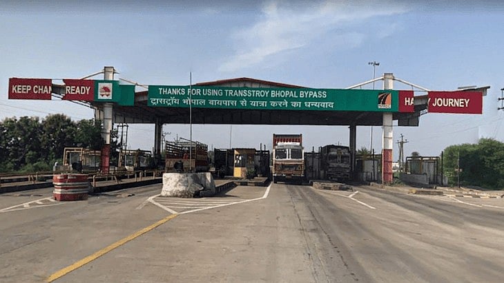 Bhopal Bypass Toll Hiked By 6-7%; PWD Says Toll Hike Is Calculated Based on Wholesale Price Index