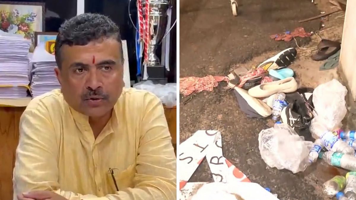 Chorbagan Sarbojanin Durga Pandal Stampede: 19 Dead, CM Adhikari Announces ₹25 Lakh Compensation &...