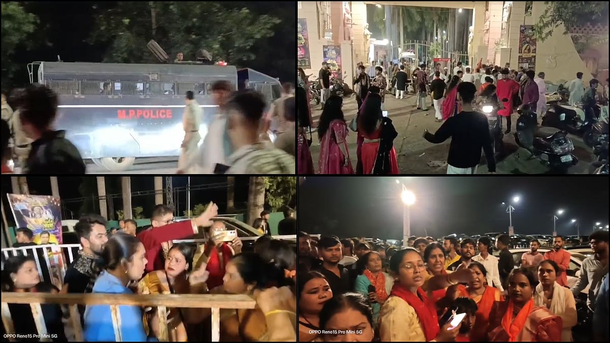 Jabalpur Garba Event Controversy: VHP, Bajrang Dal Workers Clash With Organisers Over Playlist & Entry To Non-Hindus; Several Injured