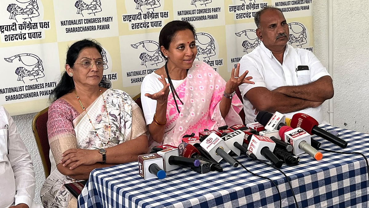 Pune: Supriya Sule Questions 'Two Sets Of Laws' For Protests In Delhi & Maharashtra