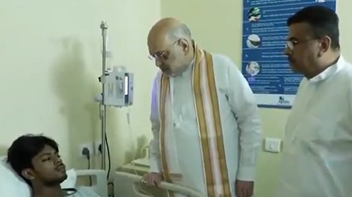 Kolkata Durga Puja Stampede Kills 19, Union HM Amit Shah Visits Hospital To Meet Injured, Cancels Pandal Visits