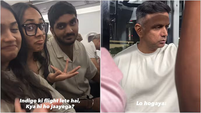 Rahul Dravid Wins Hearts With Sweet Gesture On IndiGo Flight; Viral Video Gets 2.4 Million Views - WATCH 