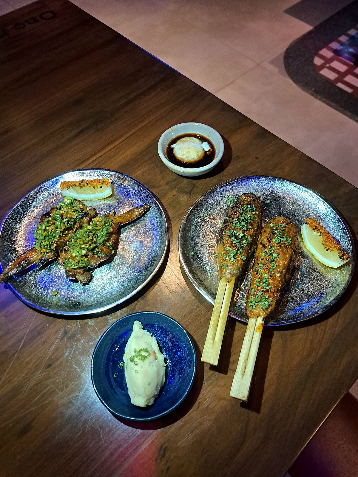 Tori Teba and Tori Tsukune