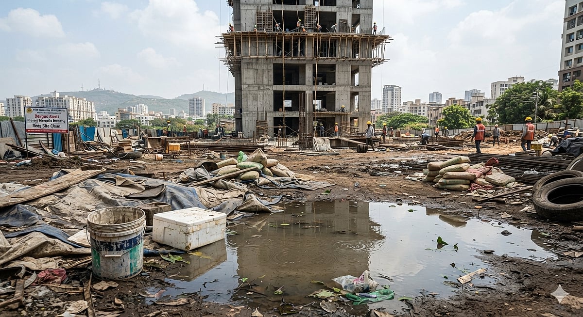 Pune: Construction Sites Emerge As Dengue Breeding Hotspots