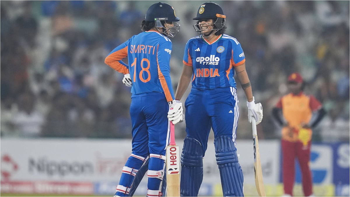 IND W Beat ZIM W By 9 Wickets In 2nd T20I; Shafali Verma, Smriti Mandhana Power India To Series Win