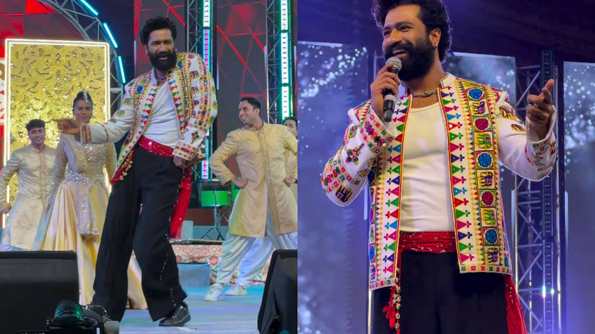 Vicky Kaushal Brings Tauba Tauba Energy To Reliance Garba In Jamnagar; Actor’s Festive Moves Steal The Show