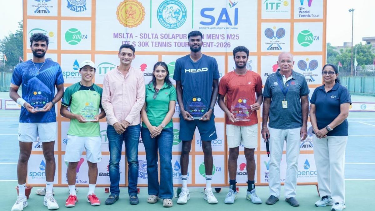 Samir Banerjee Wins Singles Title At Solapur Open ITF M25; Dhakshineswar Suresh & Manish Sureshkumar Clinch Doubles Crown