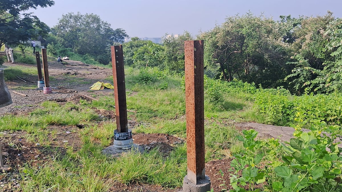 Railways Install Barricades At Parsik Hill In CBD Belapur After Minor's Car Plunges 70 Feet Onto Tracks