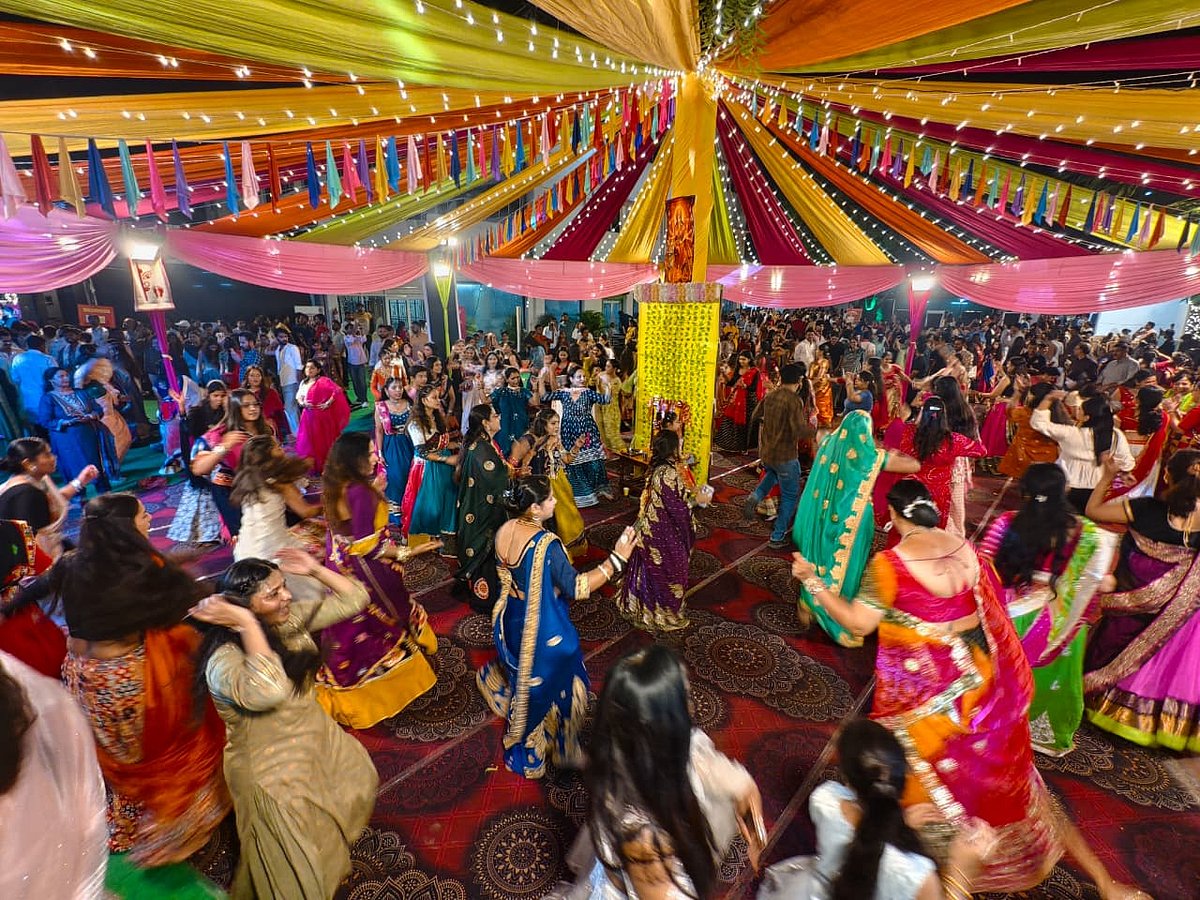 Free Press Garba Event 2026: Dance, Music And Festive Food Bring House Alive At Two-Day Navratri Celebration In Indore | VIDEO