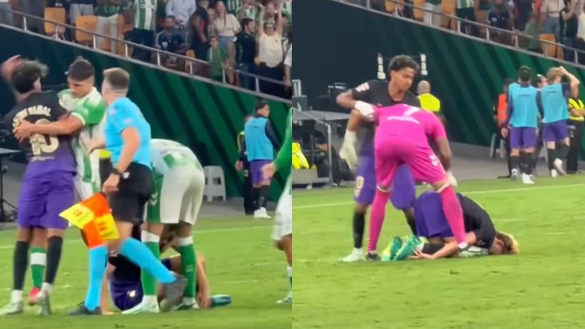Red Card Controversy: Lamine Yamal-Facundo Bernal Clash Sparks Massive Debate As Barcelona Thrash Real Betis 5-2 | Video