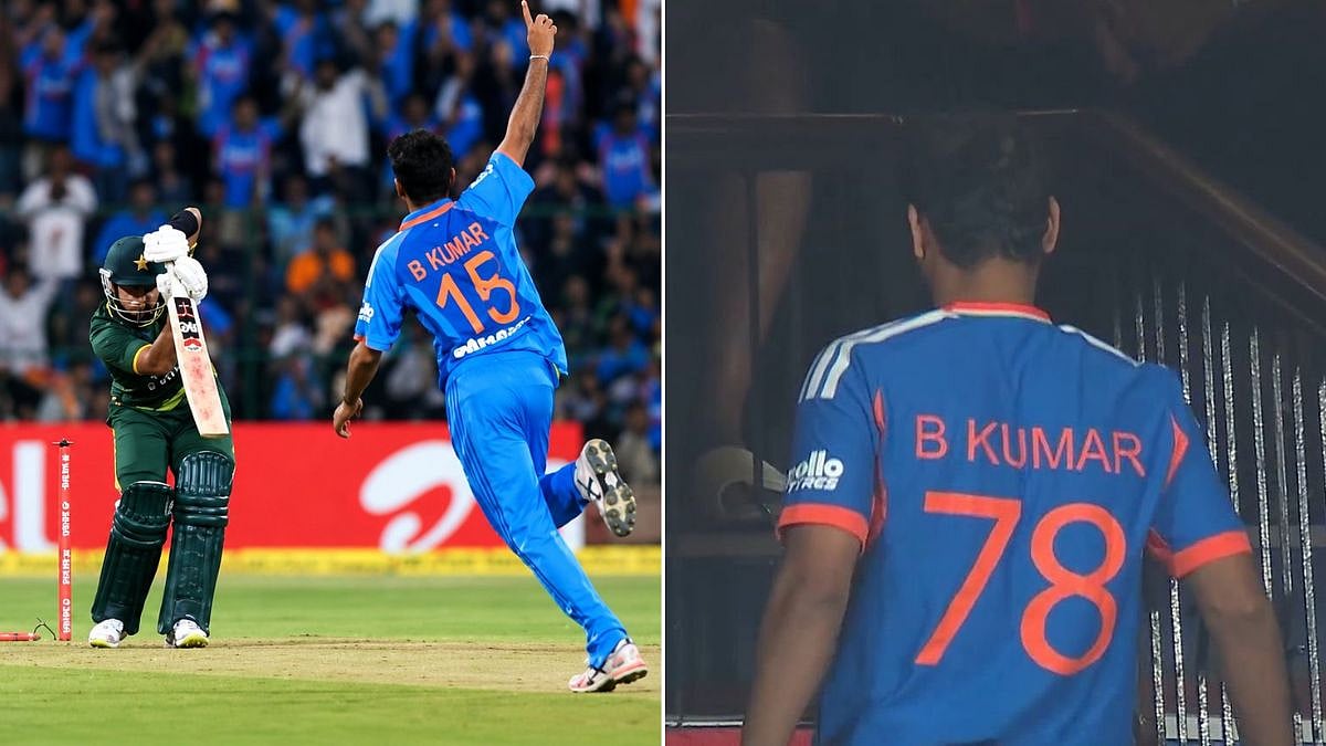 Why Bhuvneshwar Kumar Wore Jersey No. 78 Instead Of His Usual No. 15 On India Comeback