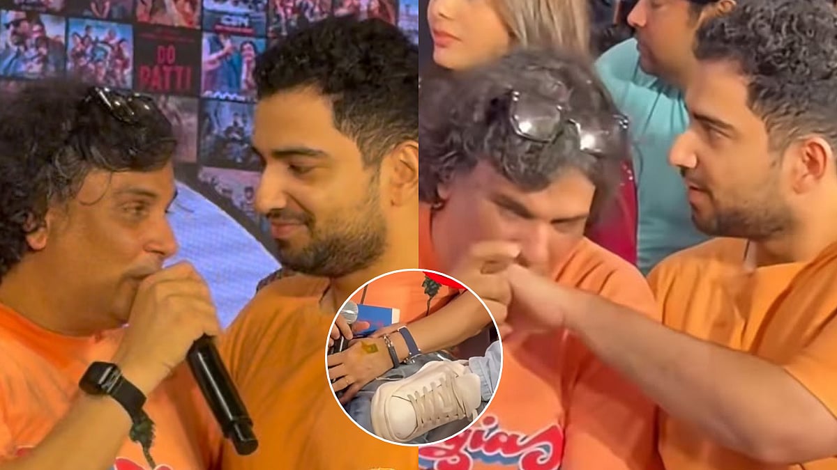 Mukesh Chhabra Kisses Samay Raina's Hands, Holds Them At Mumbai Event Amid India's Got Latent 2 Controversy – VIDEO