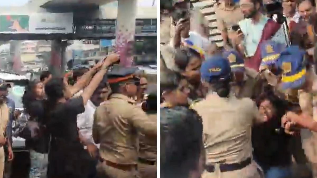 Sahil Wakode Suicide Case: Mumbai Police Detain Students & Others During Protest Outside IIT-Bombay | VIDEO