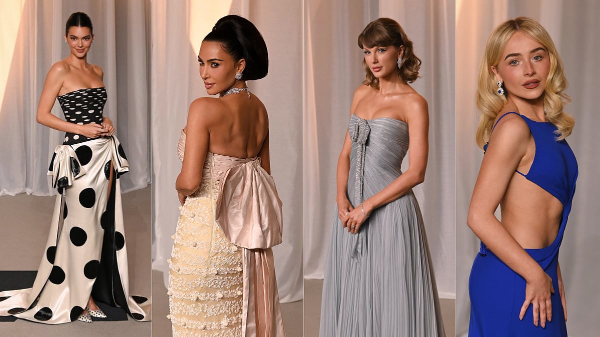 Kim Kardashian's Old Hollywood Glam To Taylor Swift Nod To Wedding Designer: Inside Stunning Appearances At Academy Museum Gala