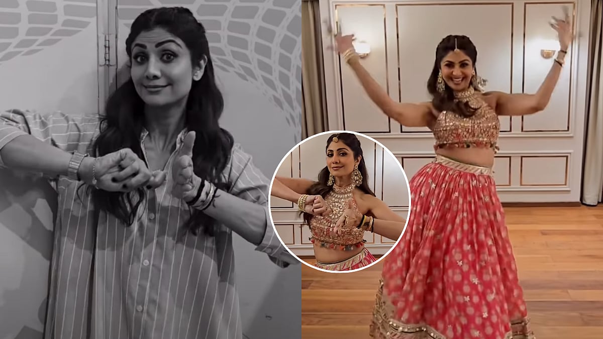 Shilpa Shetty Taps Into Viral Navratri Garba Dance Trend; Her Festive Transformation Is Unmissable