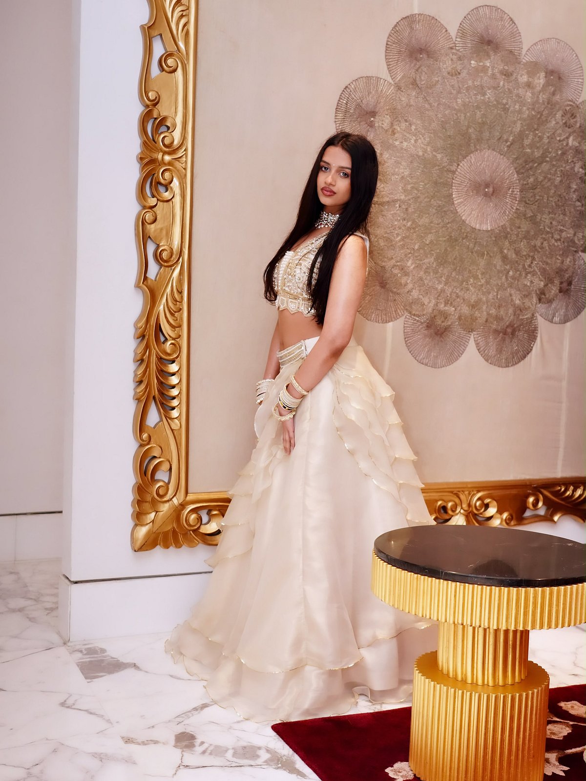 Devendra Fadnavis Navratri look