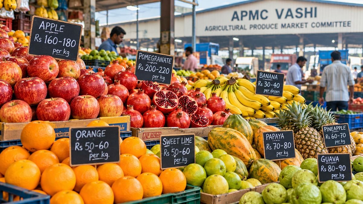 Navi Mumbai: Fruit Prices At Vashi's APMC Rise 15 Per Cent To 50 Pc, Pomegranate Rates Nearly Double