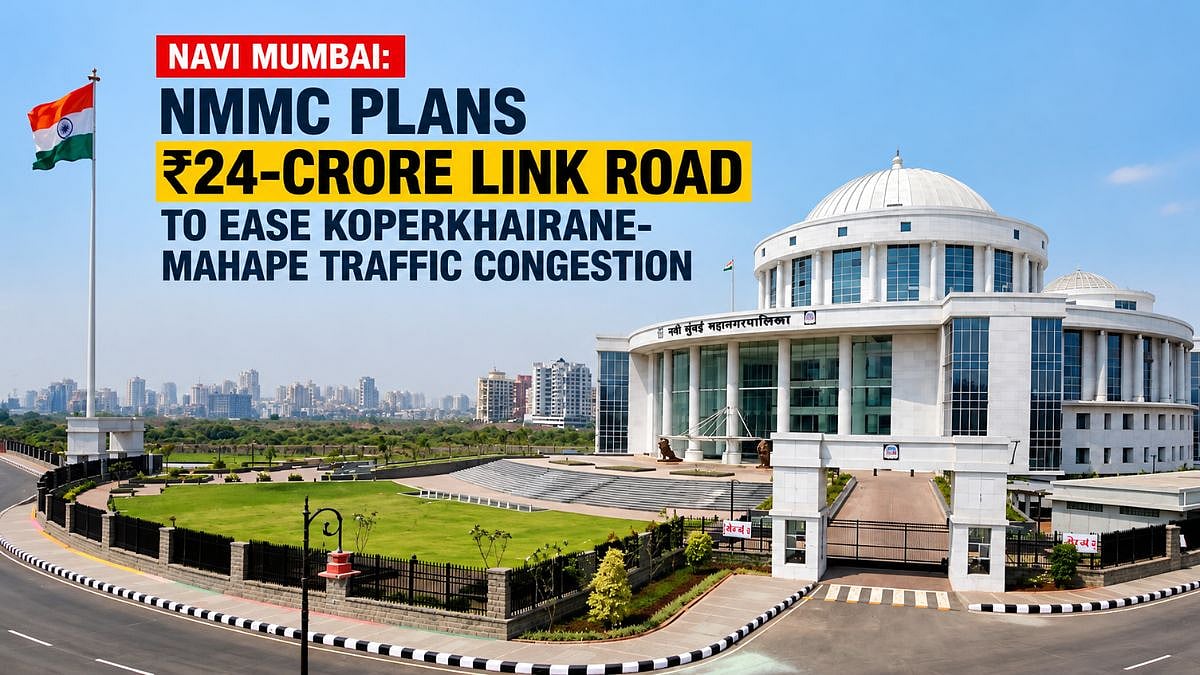 Navi Mumbai: NMMC Plans ₹24-Crore Link Road To Ease Koperkhairane-Mahape Traffic Congestion