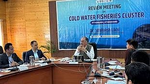 Union Secretary Chairs Review Meeting On Pithoragarh Coldwater Fisheries Cluster; Discusses Future Roadmap For Trout Farming Development.